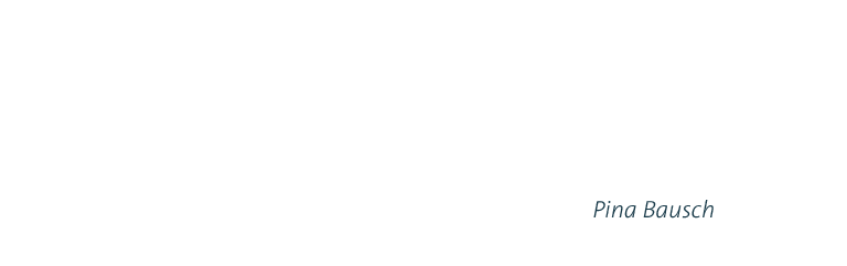 Fühlen, was fehlt, und ahnen, was erst noch werden soll.